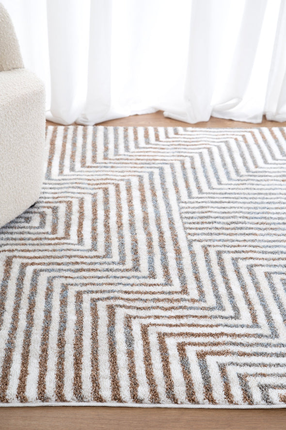 Grace Geometric Comfort and Sophistication Crafted in Grey Rug