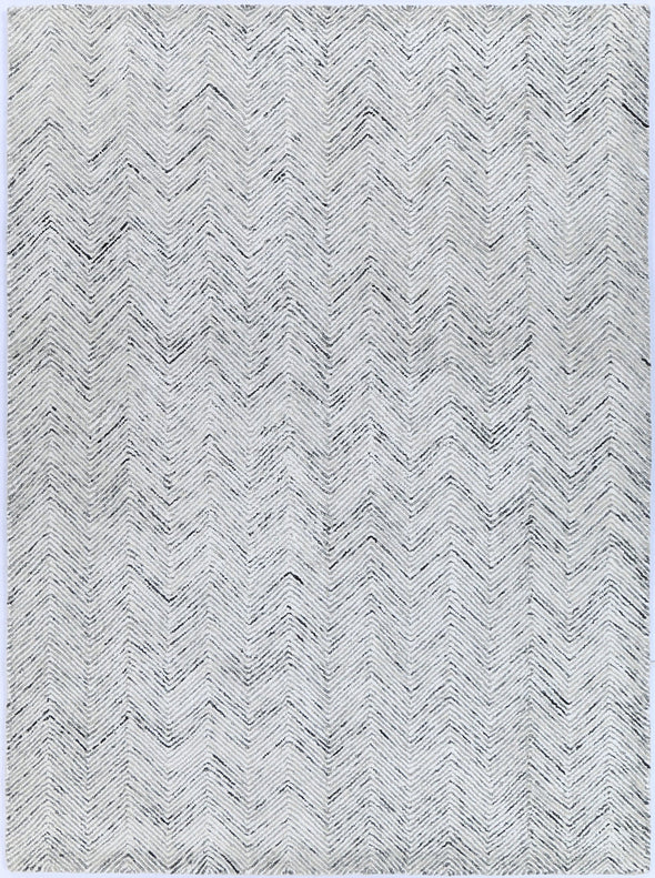 Astrid Unique Herringbone in Grey Rug