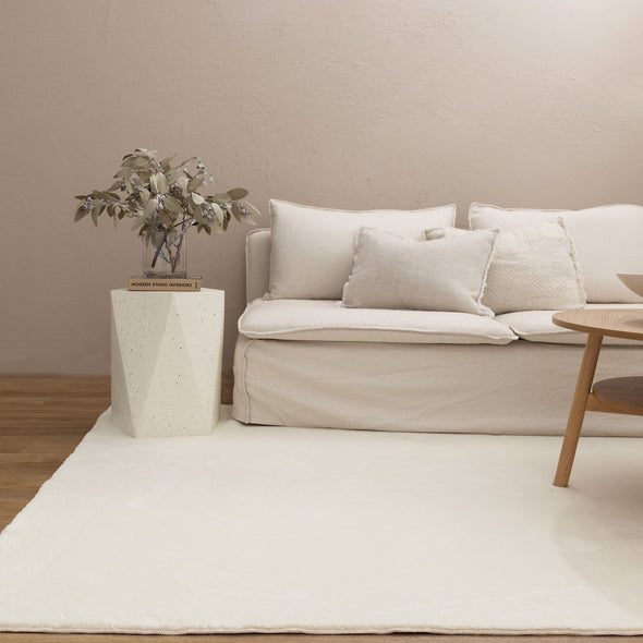 Cloud  Modern Neutral Comfort in Cream Rug