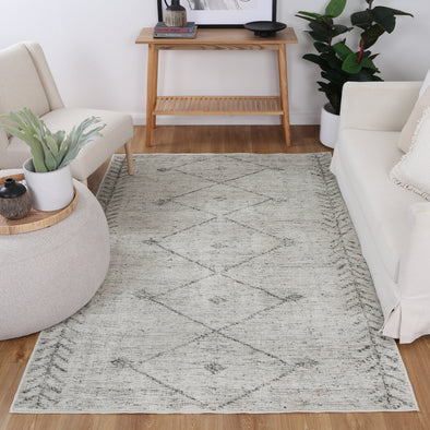 Wild Congo Natural Beige Washable Rug - VITAL 1065-01