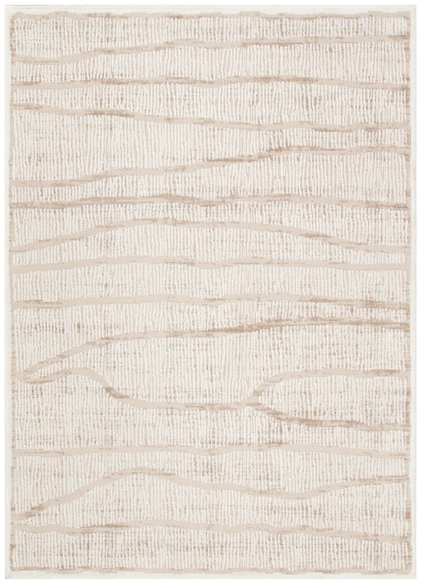 Sierra Abstract Ivory Lines Rug – RugsDirect