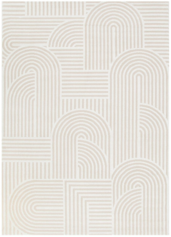 Sierra Arches Beige Ivory Rug