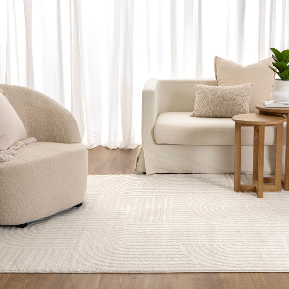 Sierra Arches Silver Rug