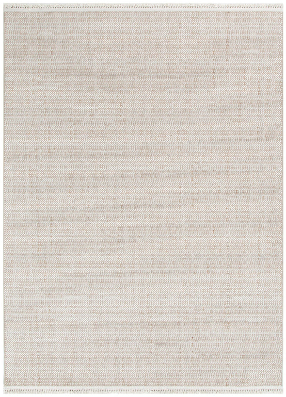 Berno Ivory Beige Loop Rug