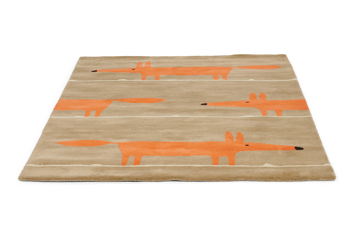 Scion Mr Fox Rug Cinnamon 25303 – RugsDirect