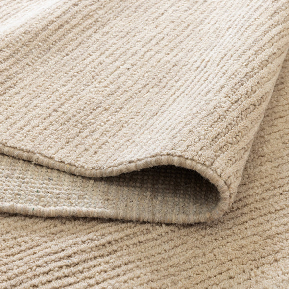 Eco Breeze Wool In Beige Rug