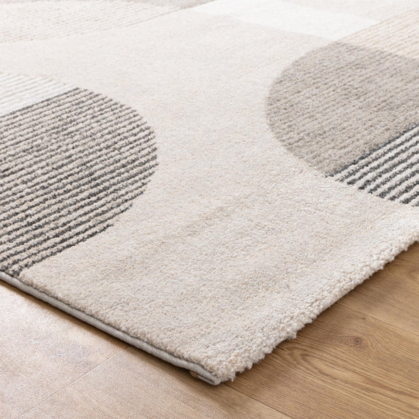 Dorado Grey Beige Arches Rug