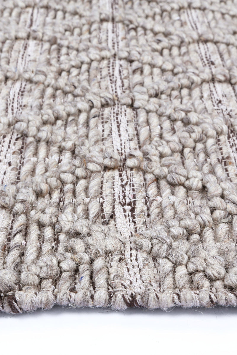 Himalaya Mosaic Tribal Ash Wool Rug – RugsDirect
