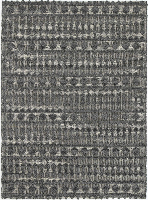 Kaiden Fine Tribal Grey Wool Rug