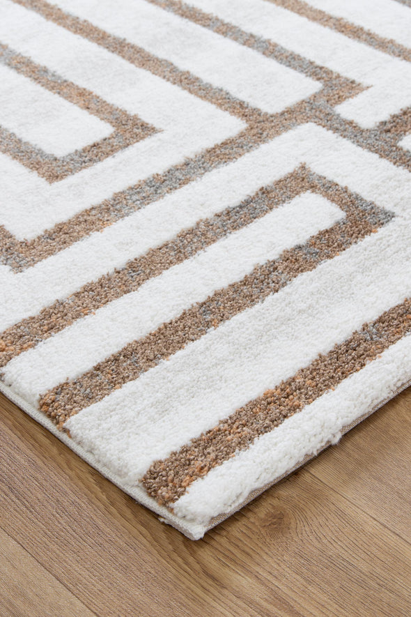 Indulgence Maze Cream Rug