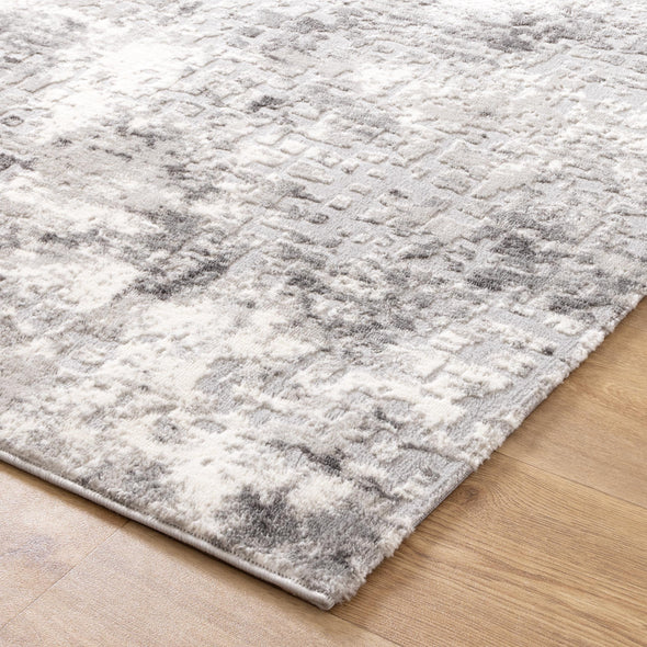 Jade Abstract Grey Rug