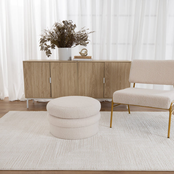 Lara Dimensions in Cream Rug