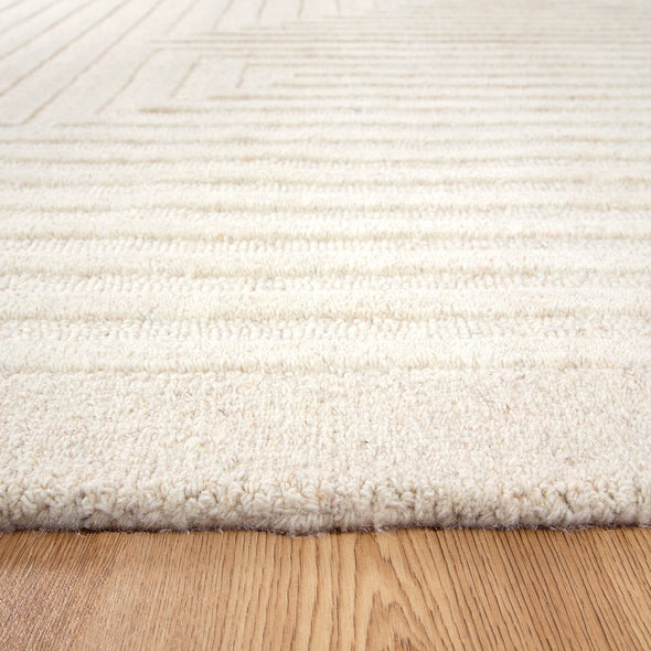 Les Nomades Felix Cream Wool Rug