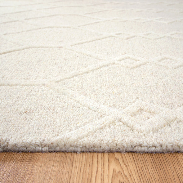 Les Nomades Senso in Cream Wool Rug