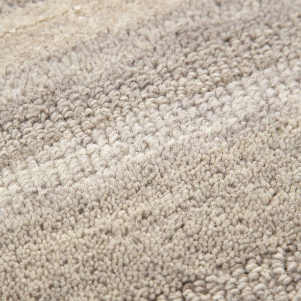 Les Nomades Linear in Beige Wool Rug