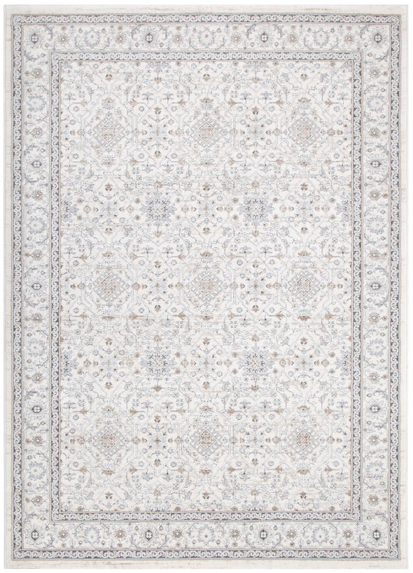 Maya Traditional Border Cream and Beige Rug