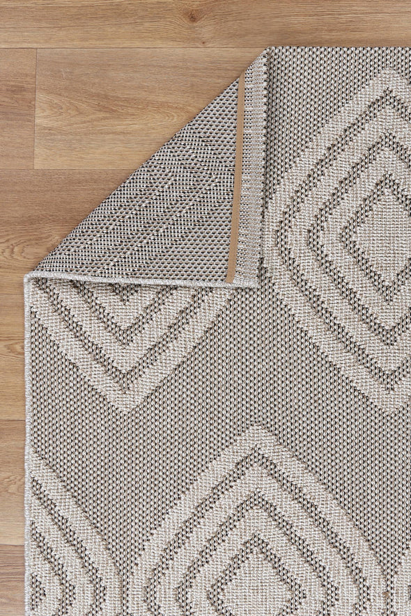 Tahiti Modern Indoor/Outdoor Brown Rug