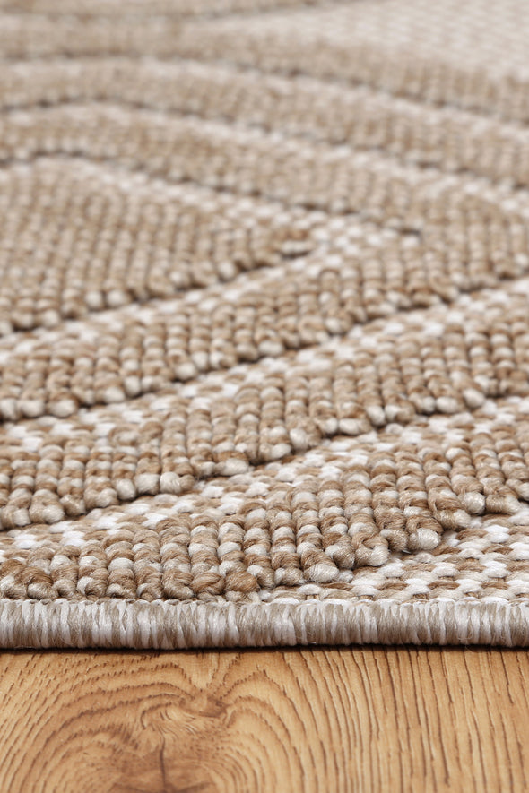 Tahiti Modern Indoor/Outdoor Beige Rug