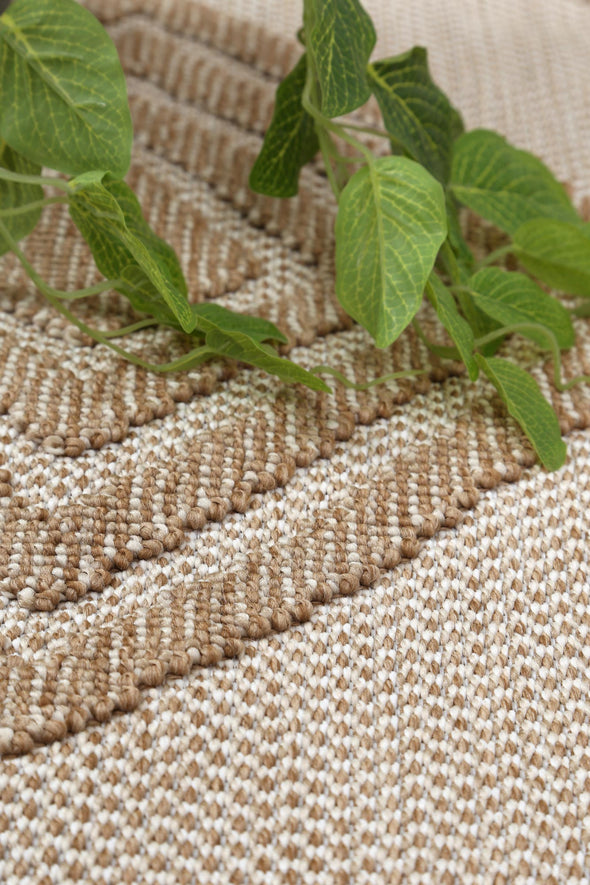 Tahiti Modern Indoor/Outdoor Beige Rug