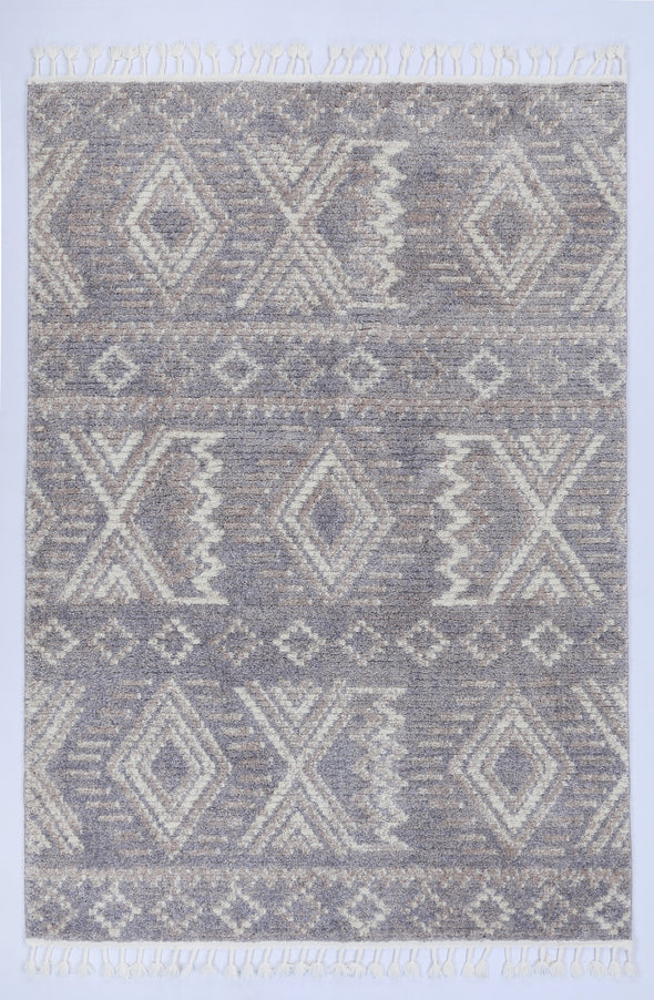 Boho Moroccan Ash Rug