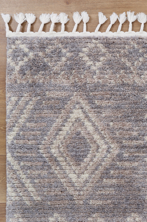 Boho Moroccan Ash Rug