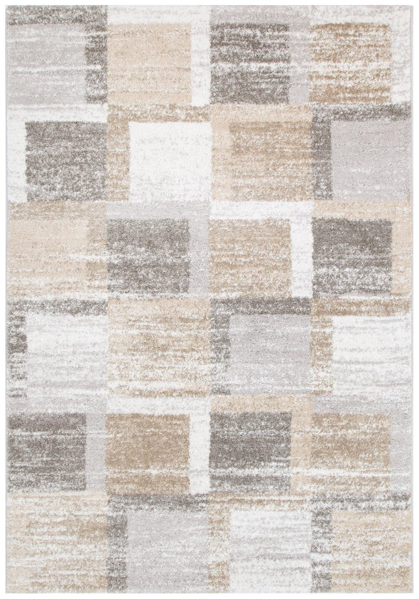 Nola Squares Neutral in Rug