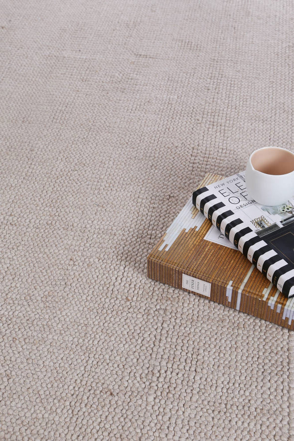 Pebble Natural Wool Rug