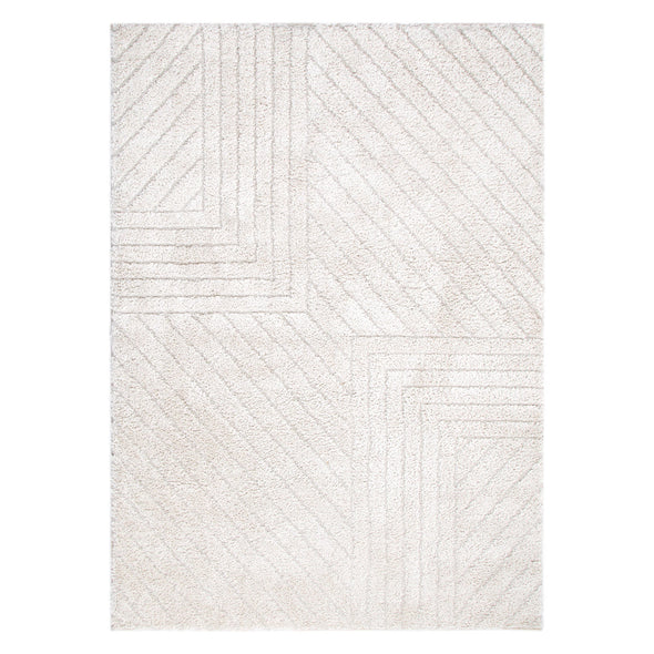 Tender Modern Shag in Beige Rug