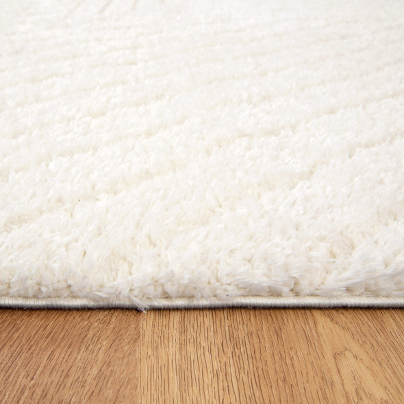 Tender Modern Shag in Cream Rug