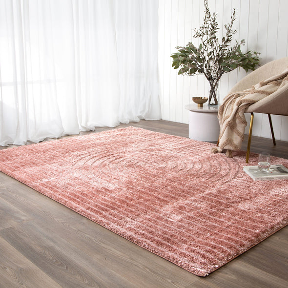 Tender Dior Shag in Pink Rug