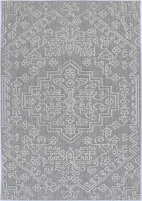 Vanuatu Bule Ash Tribal Flatweave Rug