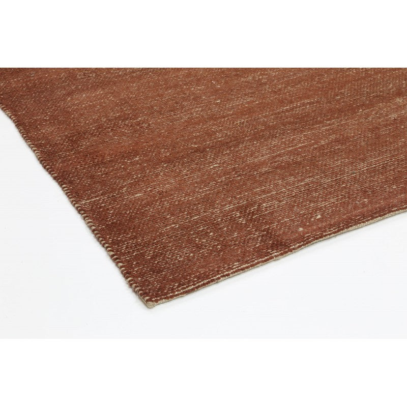 Pemba Cotton Chenille in Terracotta Rug – RugsDirect