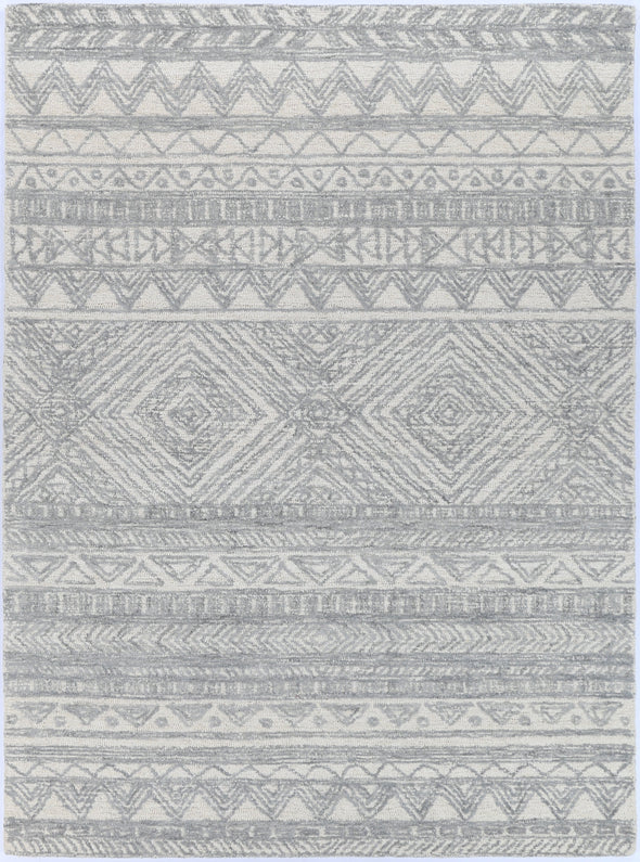 Posy Zulu 04B in Grey Rug