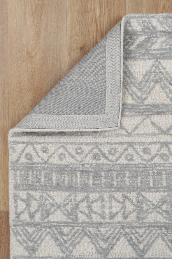 Posy Zulu 04B in Grey Rug