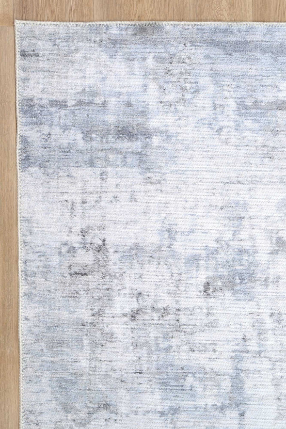 Abstract Evalina Grey & Blue Rug