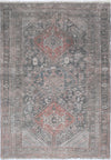 Agora Isfahan Pink & Ash Wool Rug Product Shot