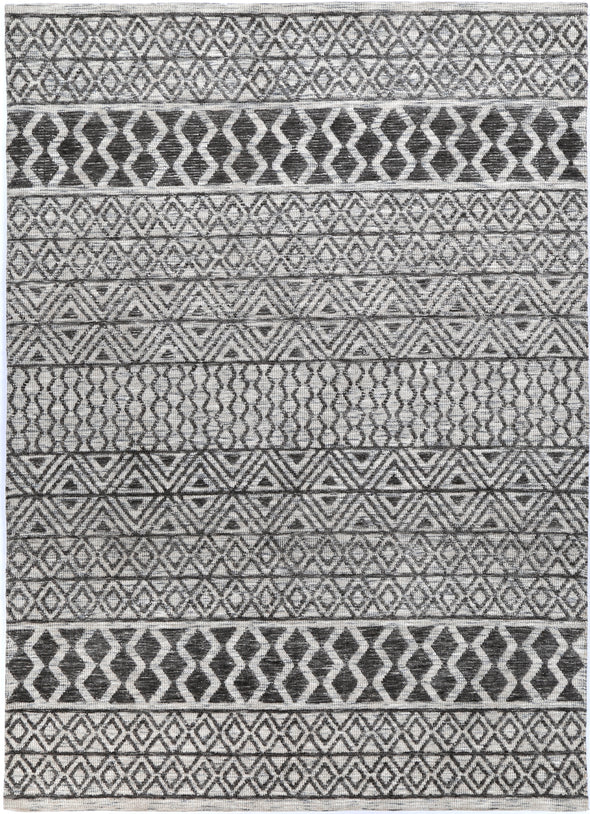 Alayah Tessellations grey & taupe Rug
