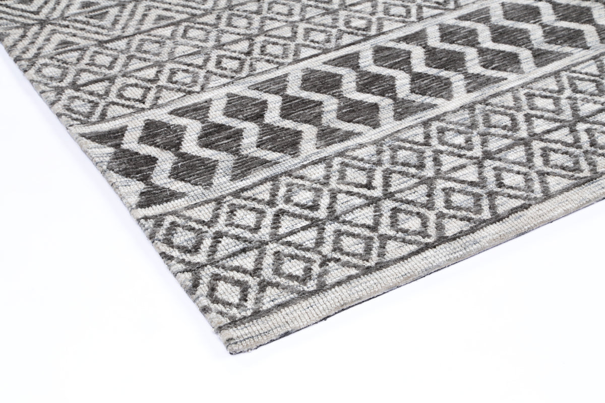 Alayah Tessellations Contemporary Grey Rug – RugsDirect