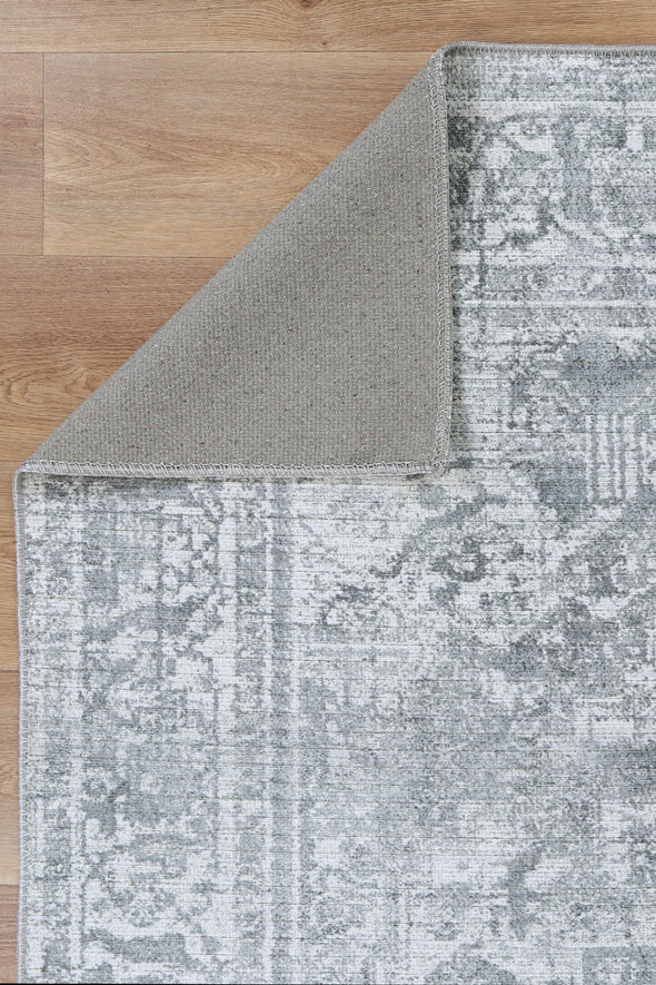 Euphrates Arbela Transitional Charcoal Rug