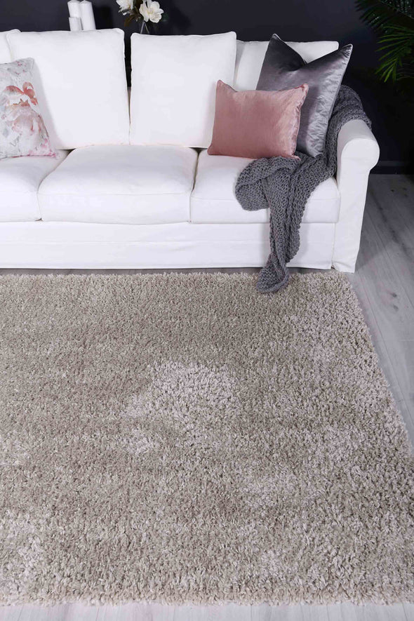 Alpine Beige Shaggy Rug