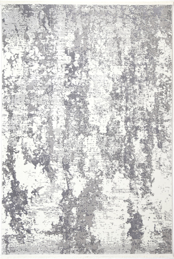 Cordelia Vidlak Abstract Grey Rug