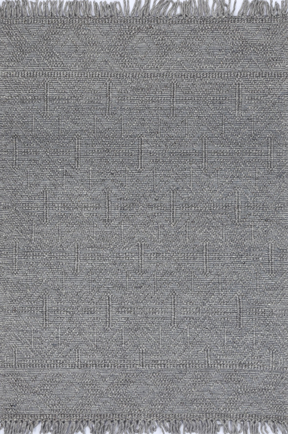 Marco Contemporary Grey & Multi Wool Rug