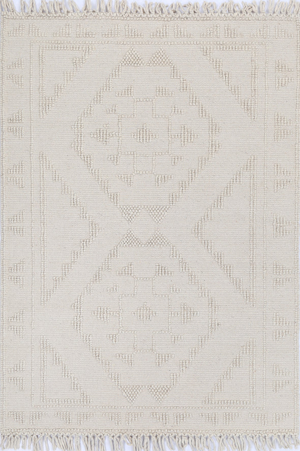 Marco Tapestry Beige Wool Rug