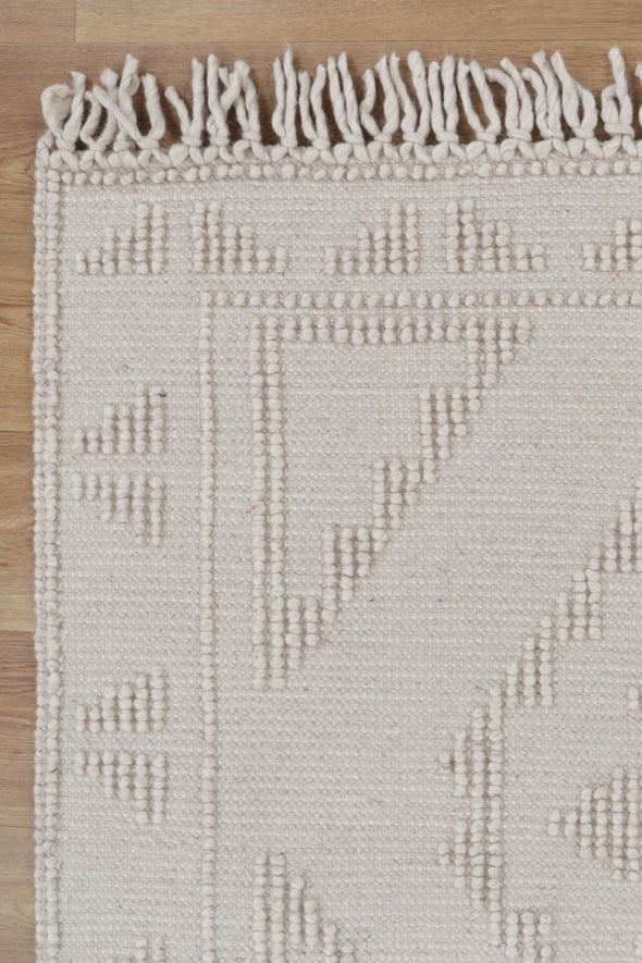Marco Tapestry Beige Wool Rug