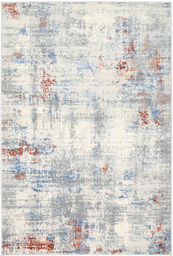 Amelia Grey Multi Modern Rug