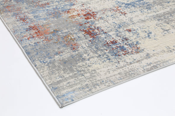 Amelia Grey Multi Modern Rug