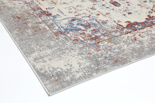 Amelia Grey Multi Contemporary Rug