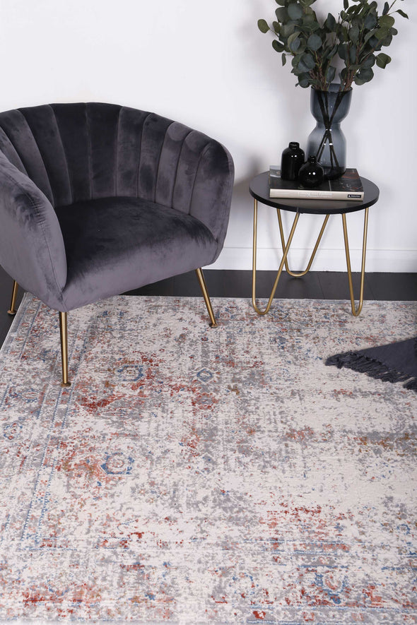 Amelia Multi Grey Contemporary Rug