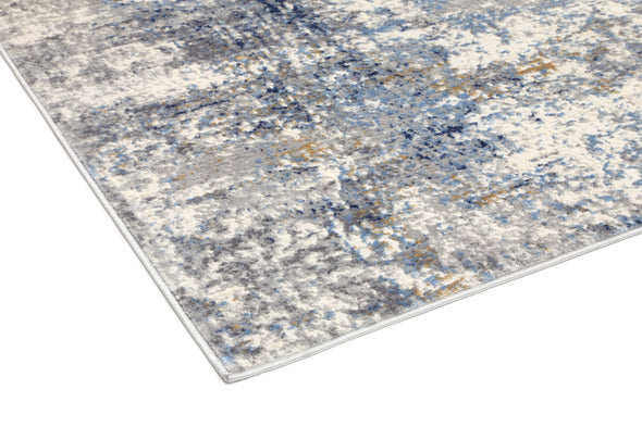 Amelia Navy Blue Modern Rug