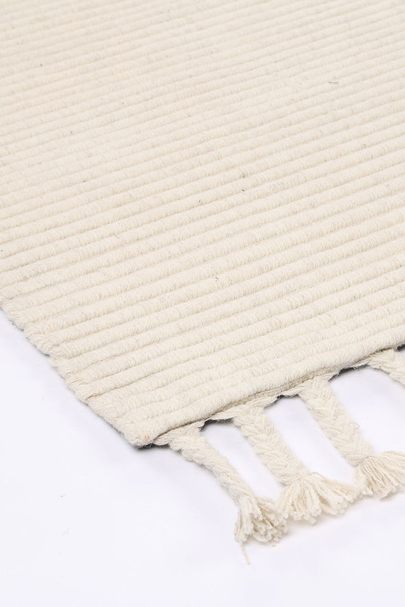 Kochi Sienna Contemporary Cream Wool Rug